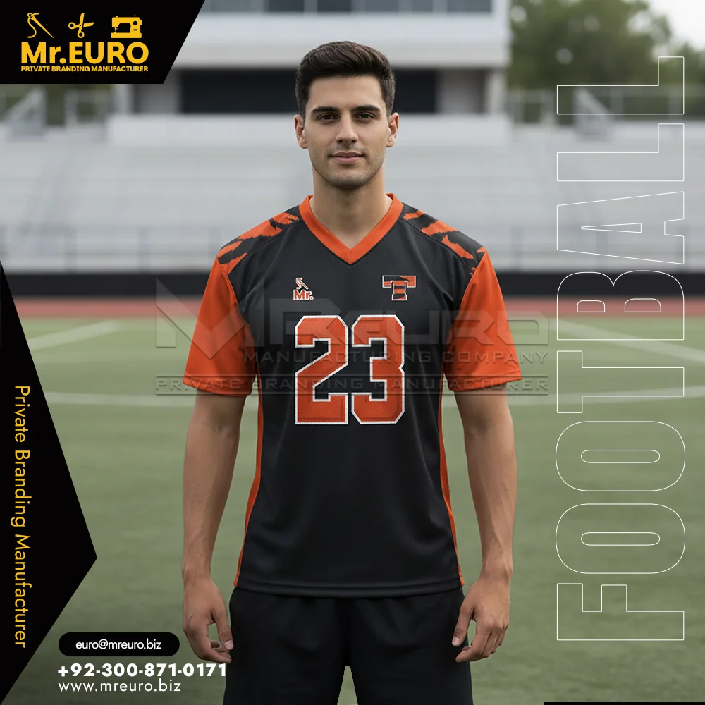 Custom American Football Fan Jersey Custom Team Colors - Custom American Football Uniforms