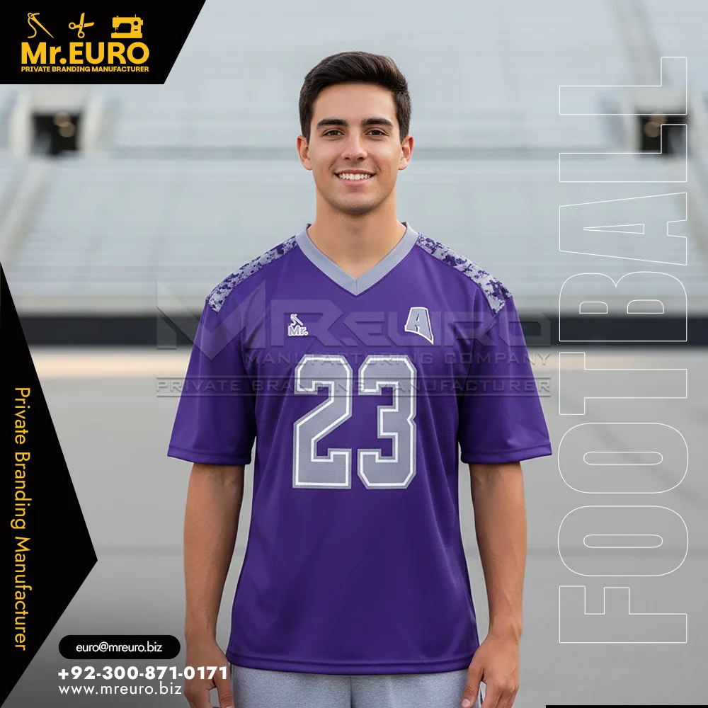 Custom American Football Sublimation Fan Jersey - Custom American Football Uniforms