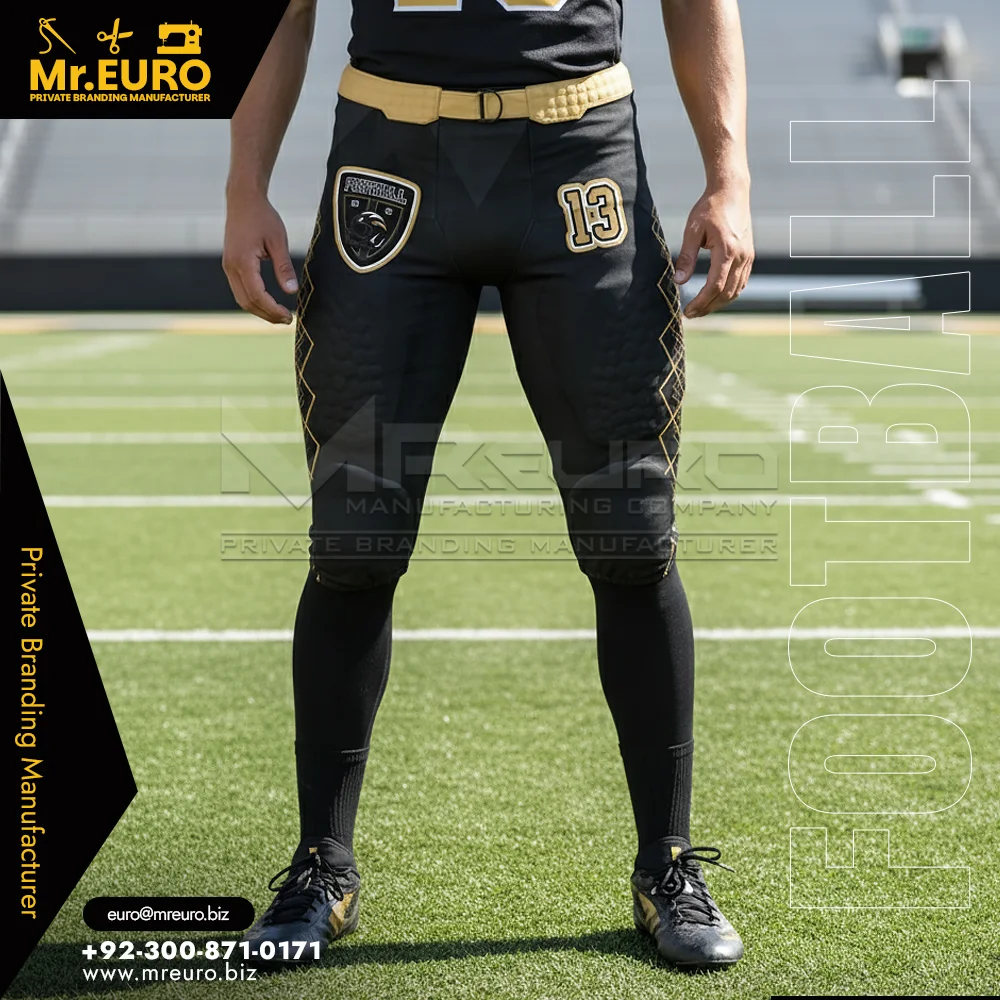 Custom Game Day Ready Custom American Football Pants - Custom American Football Uniforms