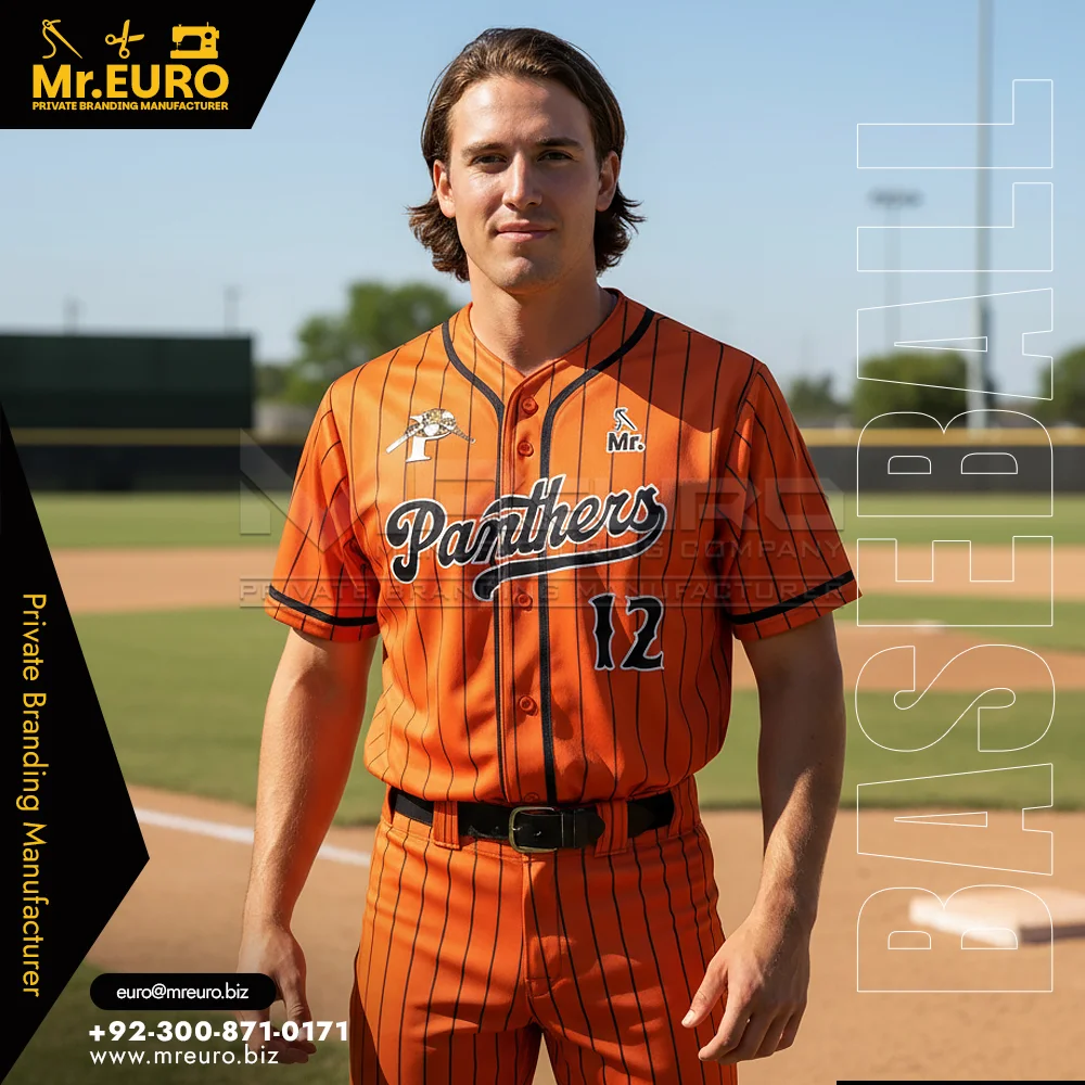 Custom Full Button Baseball Jersey Custom Sublimated Wear - Custom Baseball-Softball Uniforms