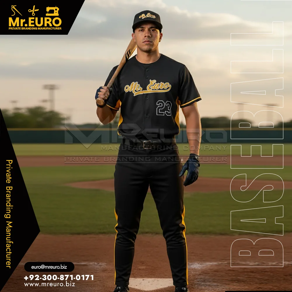 Custom PrimePlay Custom Baseball Full Button Uniform Pro Gear - Custom Baseball-Softball Uniforms