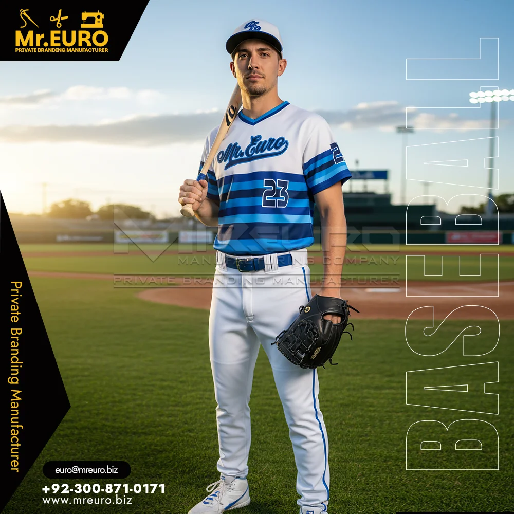 Custom Elite Custom Baseball V-Neck Jersey & Pant Game Uniform - Custom Baseball-Softball Uniforms