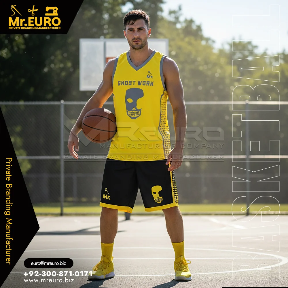 Custom Custom Reversible Basketball Set Double Sided Kit - Custom Basketball Uniforms