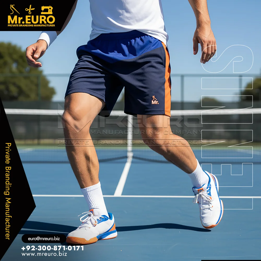 Custom Stretch Fit Tennis Shorts Custom Sublimated Wear - Custom Tennis Uniforms