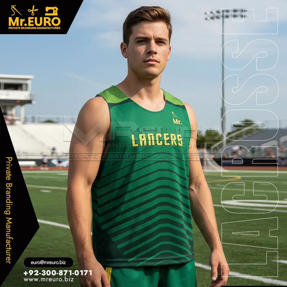Custom Elite Mesh Lacrosse Pinnie for Scrimmage & Drills - Custom Lacrosse Uniforms