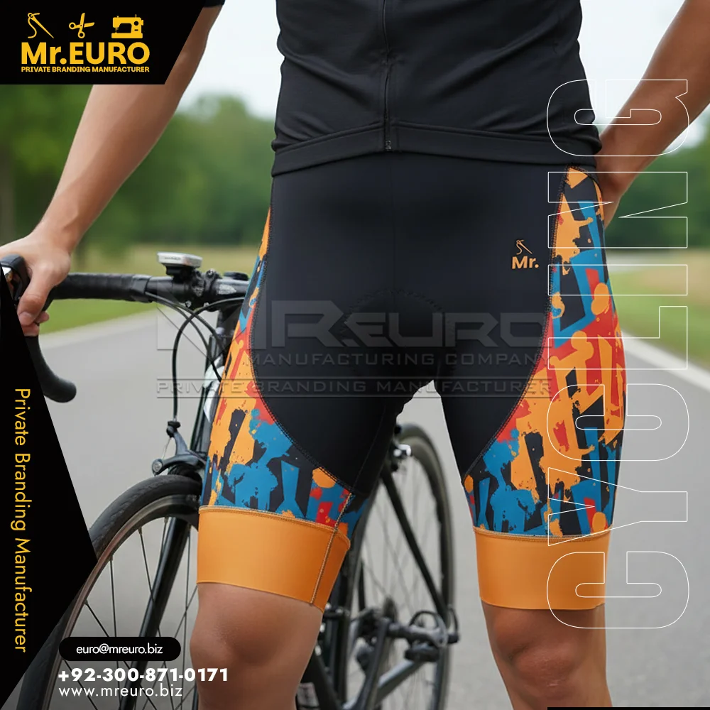 Custom Premium Sublimated Cycling Shorts for Road Riders - Custom Cycling Uniforms