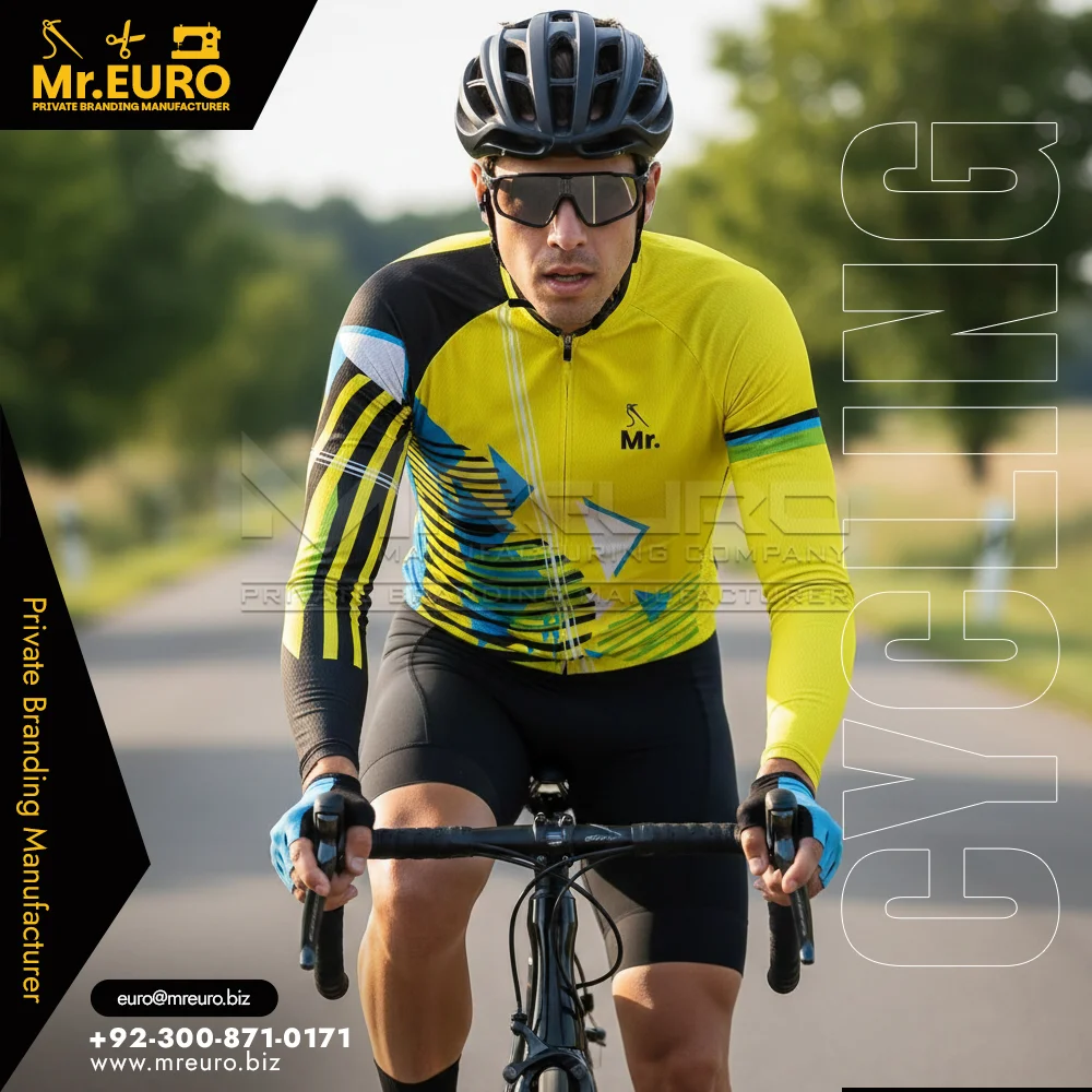 Custom Pro Style Sublimation Cycling Jersey - Custom Cycling Uniforms