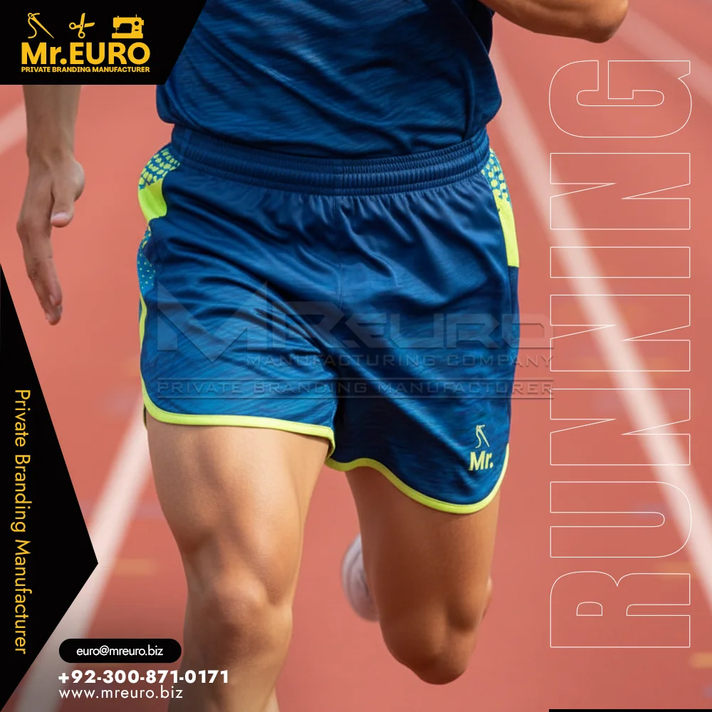 Custom Quick-Dry Sublimation Running Shorts For Runners - Custom Running Uniforms