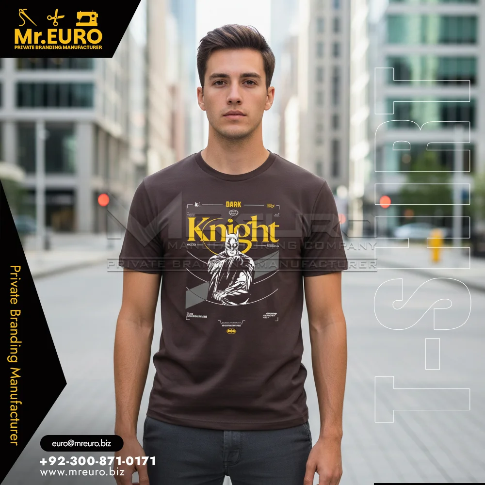 Custom Brown Graphic T-Shirt Everyday Casual Wear - T-Shirts
