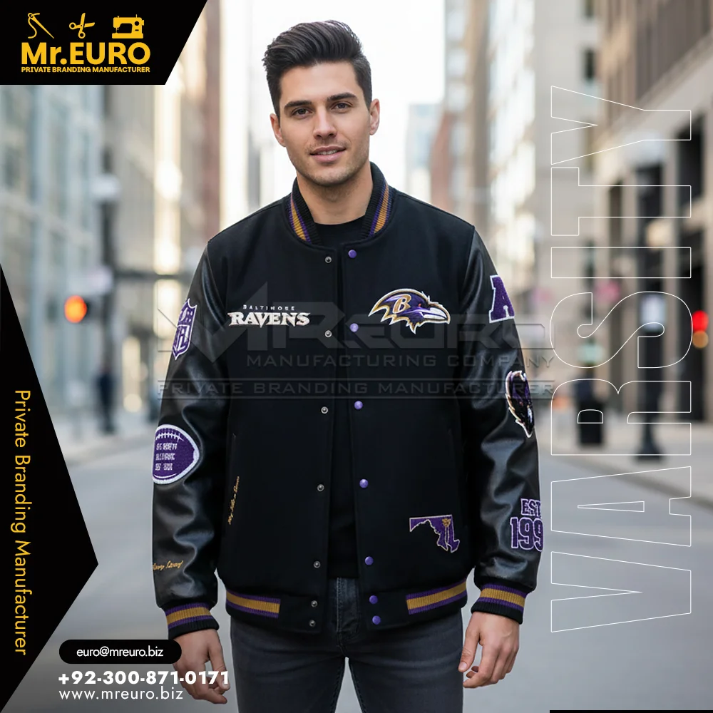 Custom Premium Style Letterman Varsity Jacket - Varsity Jackets
