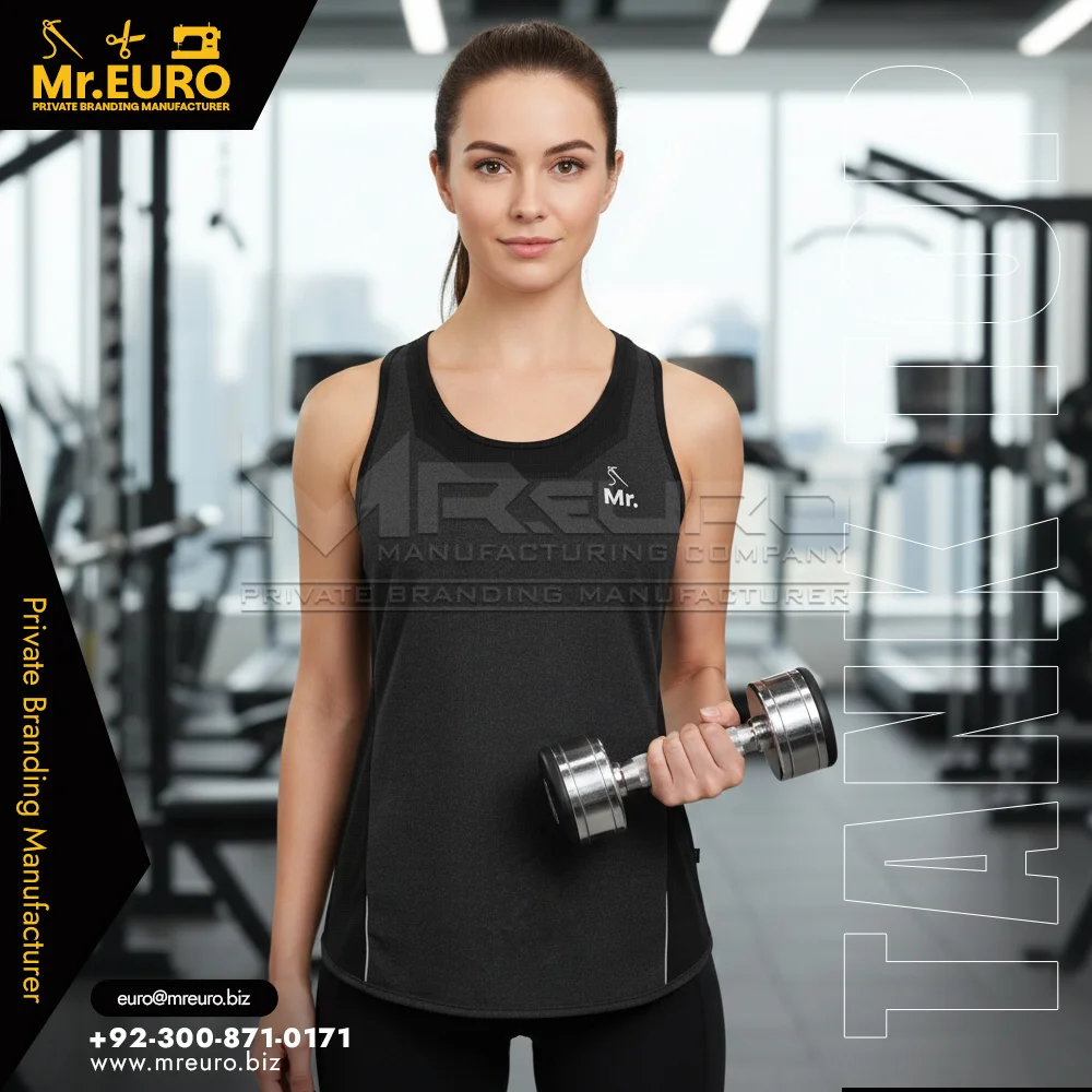 Custom Performance Women's Sleeveless Gym Tank Top - Women Tank Top