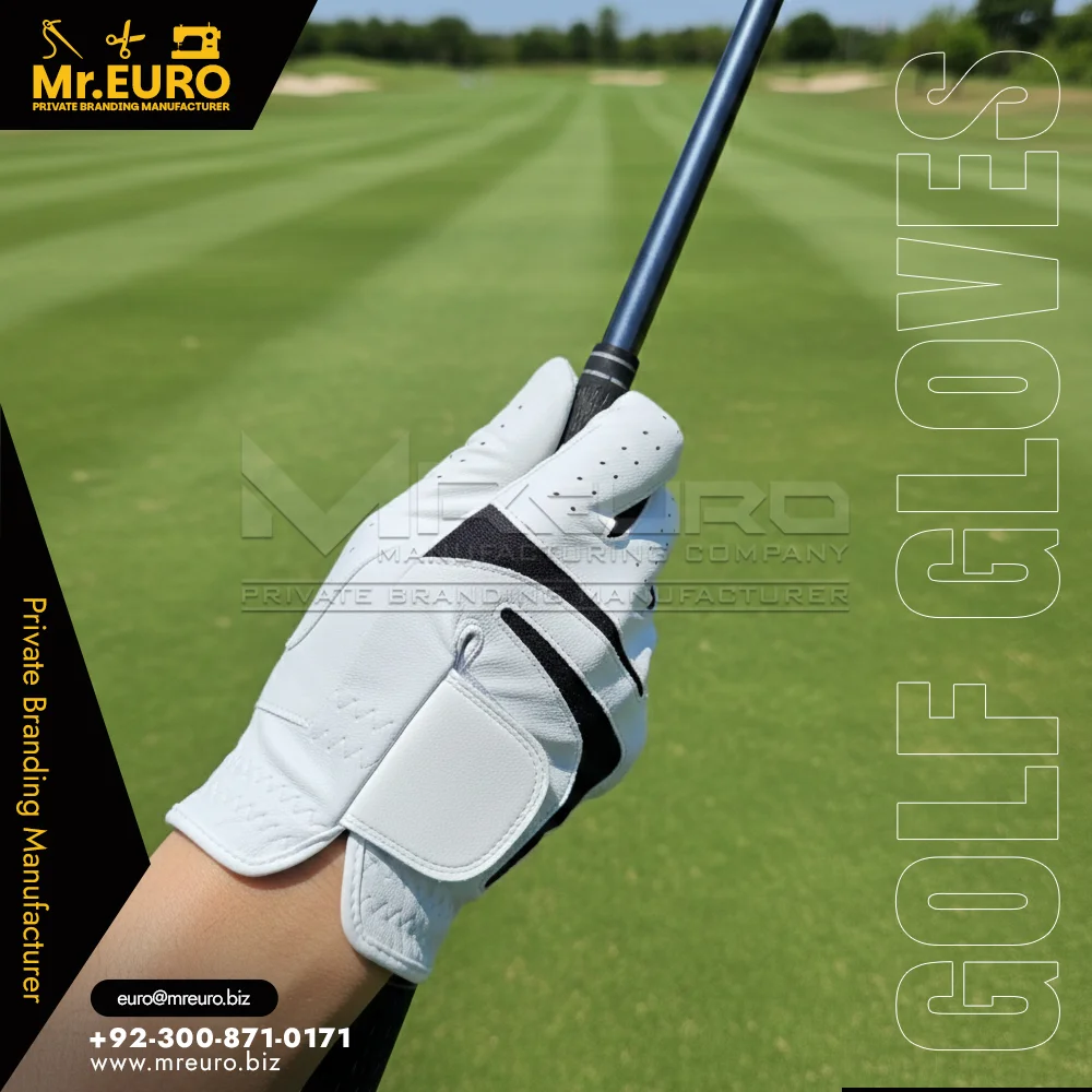 Custom Modern Design Golf Glove Secure Grip Control - Golf Gloves