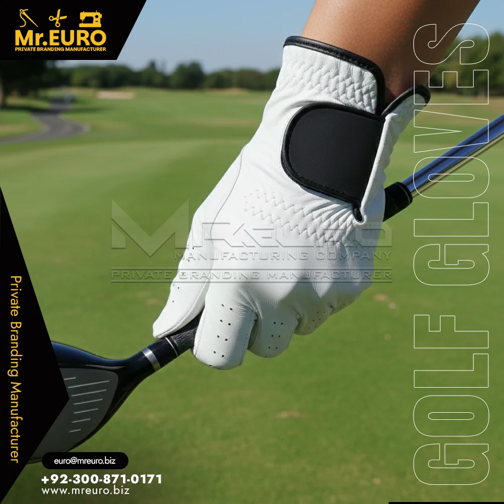 Custom Hybrid Design Golf Glove Enhanced Performance - Golf Gloves
