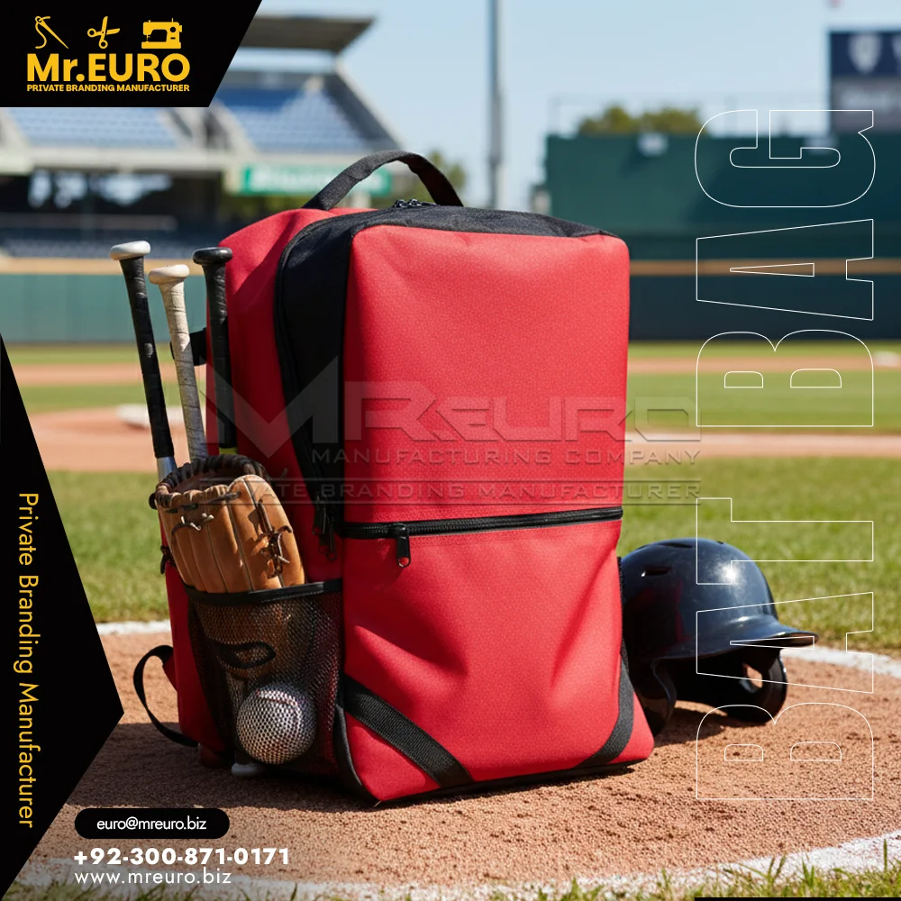 Custom Durable Bat & Gear Carry Baseball Backpack Bag - Baseball Bags