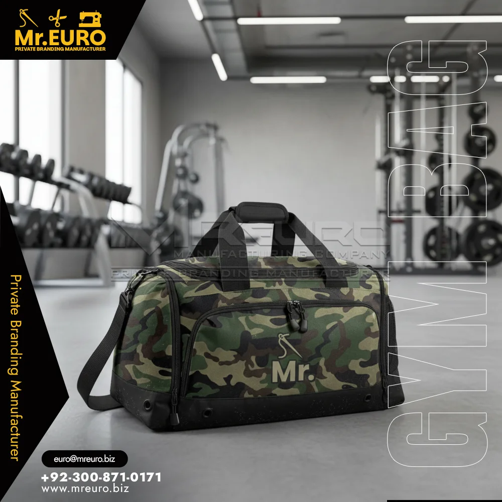Custom Camouflage Gym Duffle Bag Rugged Workouts - Gym Bags + Duffle Bags