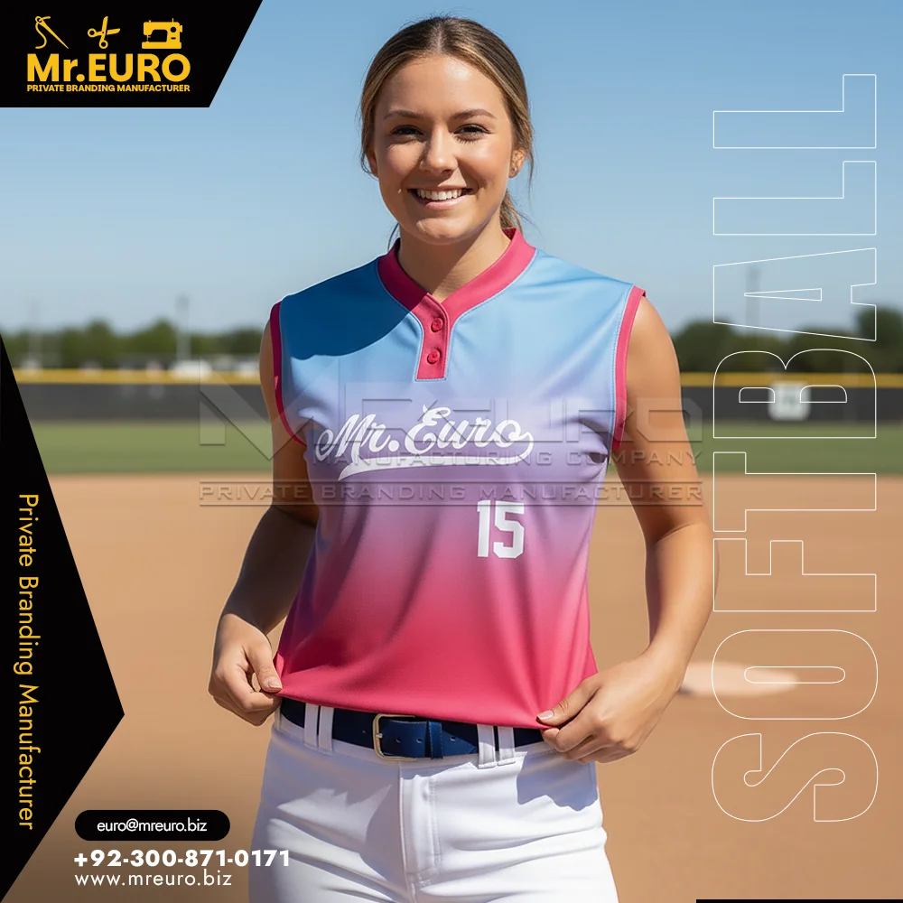 Custom Sublimated 2-Button Sleeveless Baseball Jersey - Custom Baseball-Softball Uniforms