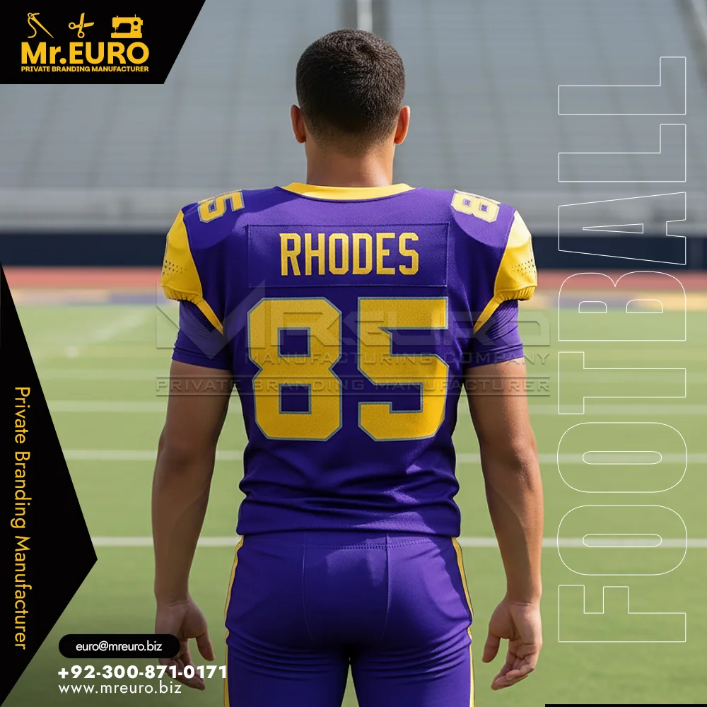 Custom American Football Jersey Premium Team Design - Alternate View