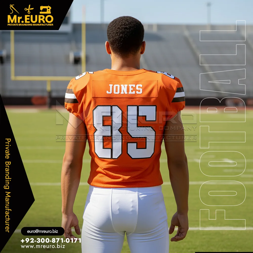 Fully Customized American Football Jersey Design - Alternate View