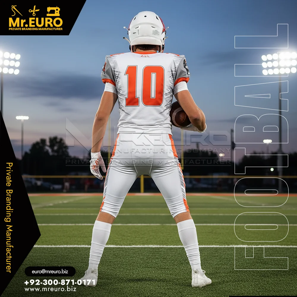 Custom American Football Outfit Jersey & Pant Set - Alternate View