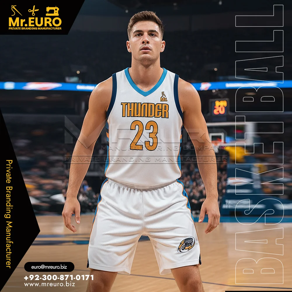 Sublimation Reversible Custom Basketball Uniform - View