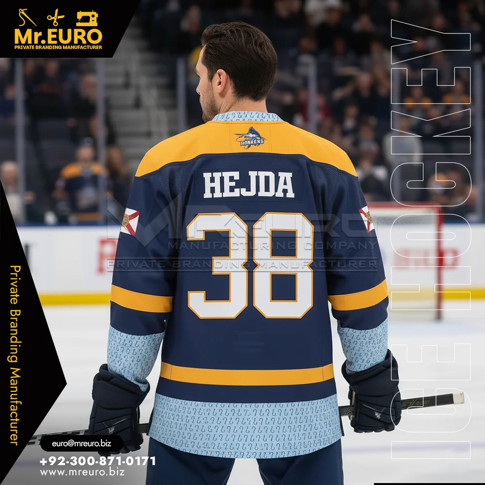 Custom Pro Ice Hockey Sublimation Jersey Custom Team Wear - Custom Ice Hockey Uniforms