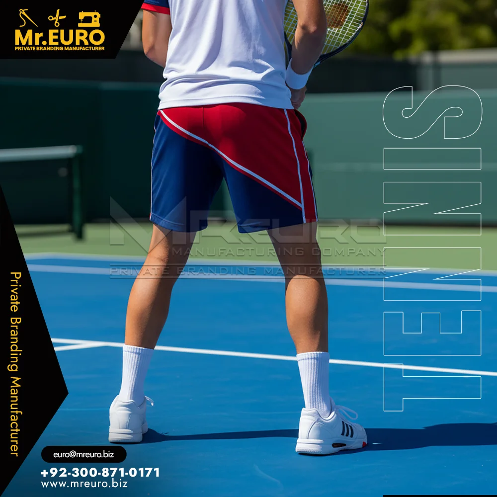 Custom Custom Tennis Shorts Sublimated Athletic Design - Custom Tennis Uniforms
