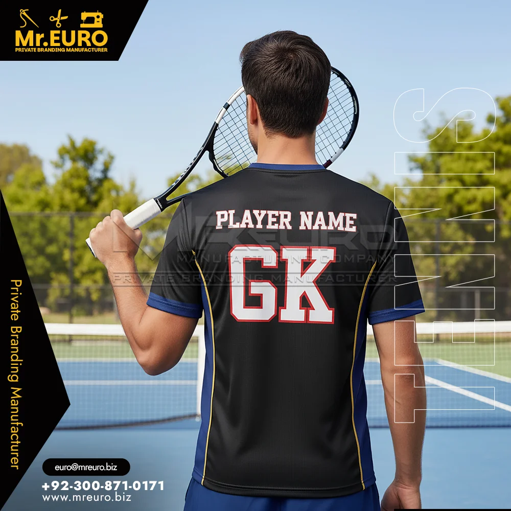 Custom Tennis Classic Crew Neck T-Shirt Timeless Style - Custom Tennis Uniforms