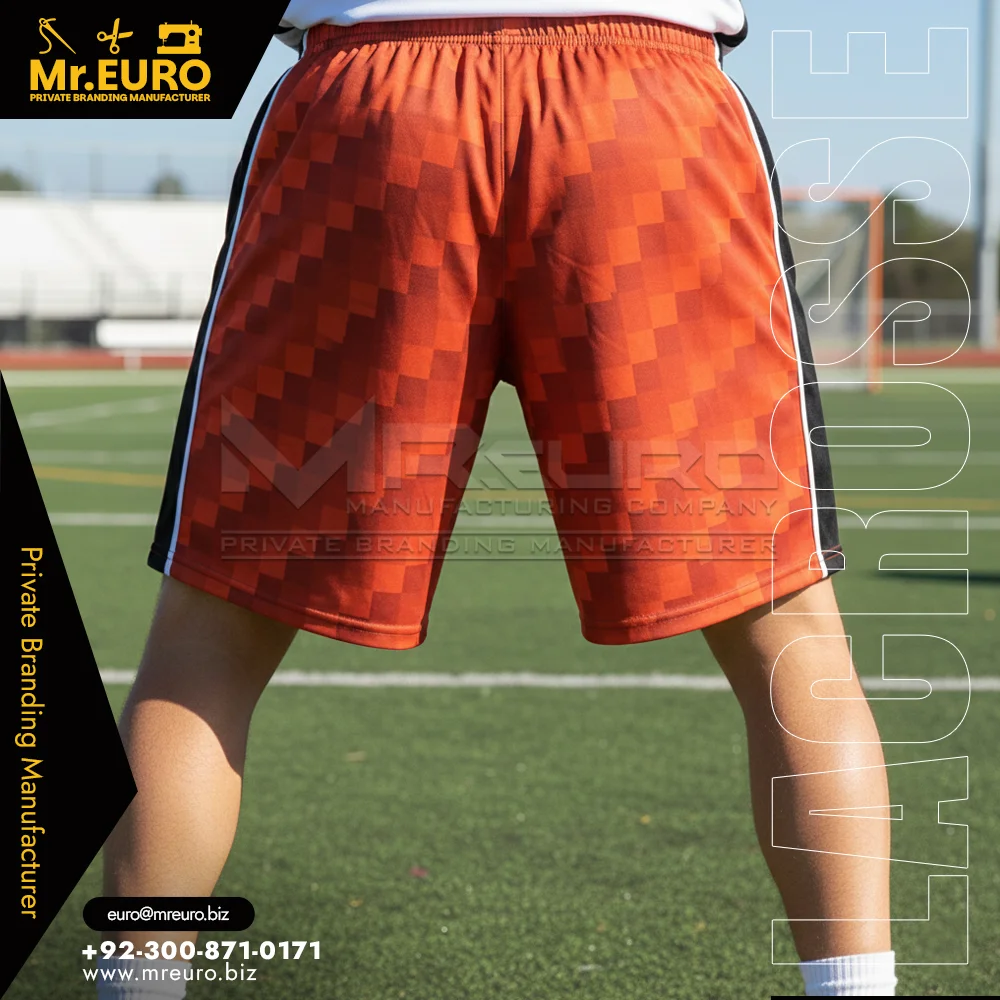 Custom Pro Game Lacrosse Shorts for Competitive Match Play - Custom Lacrosse Uniforms