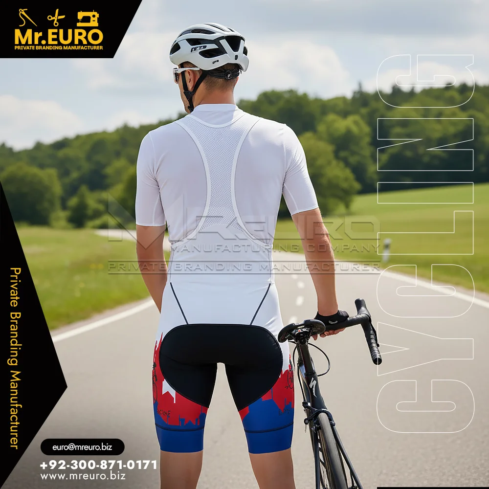 Custom Sublimation Cycling Bib Shorts for Road Race Days - Custom Cycling Uniforms