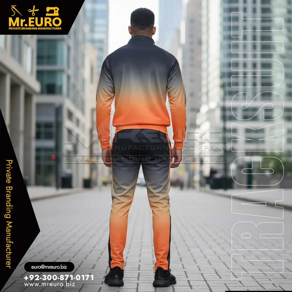 Custom Unisex Sublimated Gradient Tracksuit for All Wear - Tracksuits