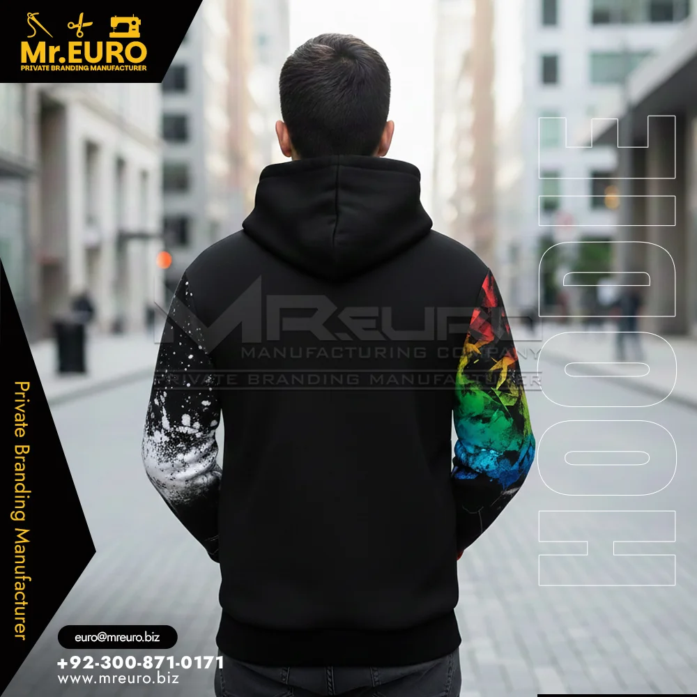 Custom Premium Sublimation Streetwear Hoodie for Bold Style - Hoodies-Sweatshirts