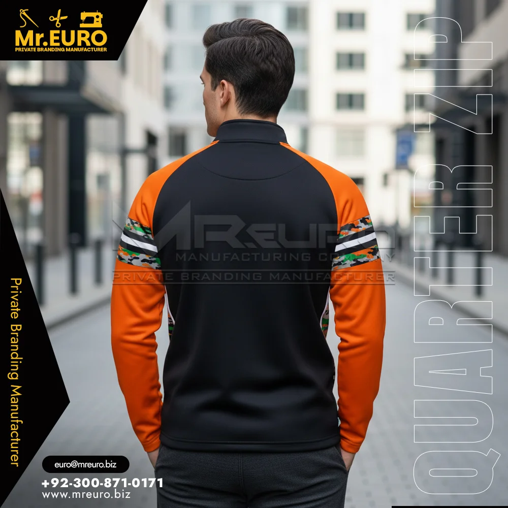 Custom Sublimated 1/4 Zip Pullover for Casual Layering - Hoodies-Sweatshirts