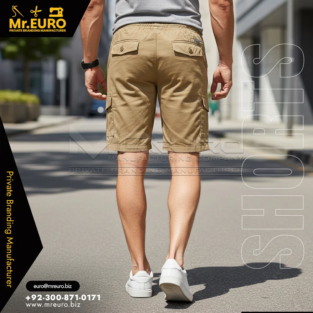 Custom Summer Leisure Solid Color Casual Shorts Men - Casual Shorts