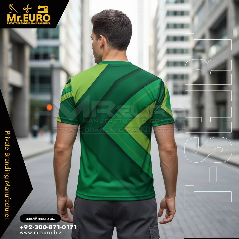 Custom Men Fashion Sublimation V Neck T-Shirt - V-Neck T-Shirts