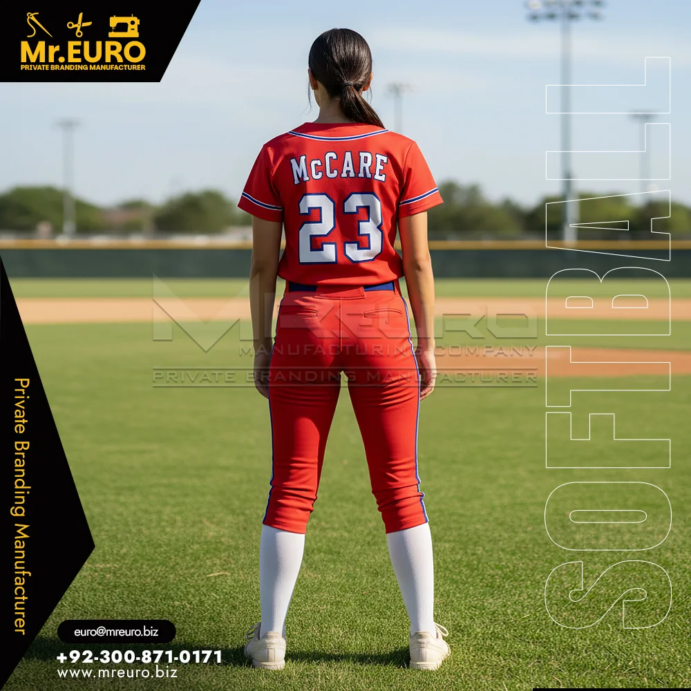 ImpactPro Custom Softball Full Button Set Team Uniform - Alternate View