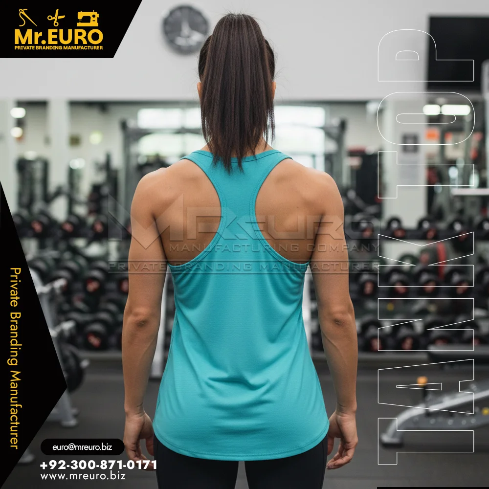 Custom Women's Activewear Style Graphic Gym Tank Top - Women Tank Top
