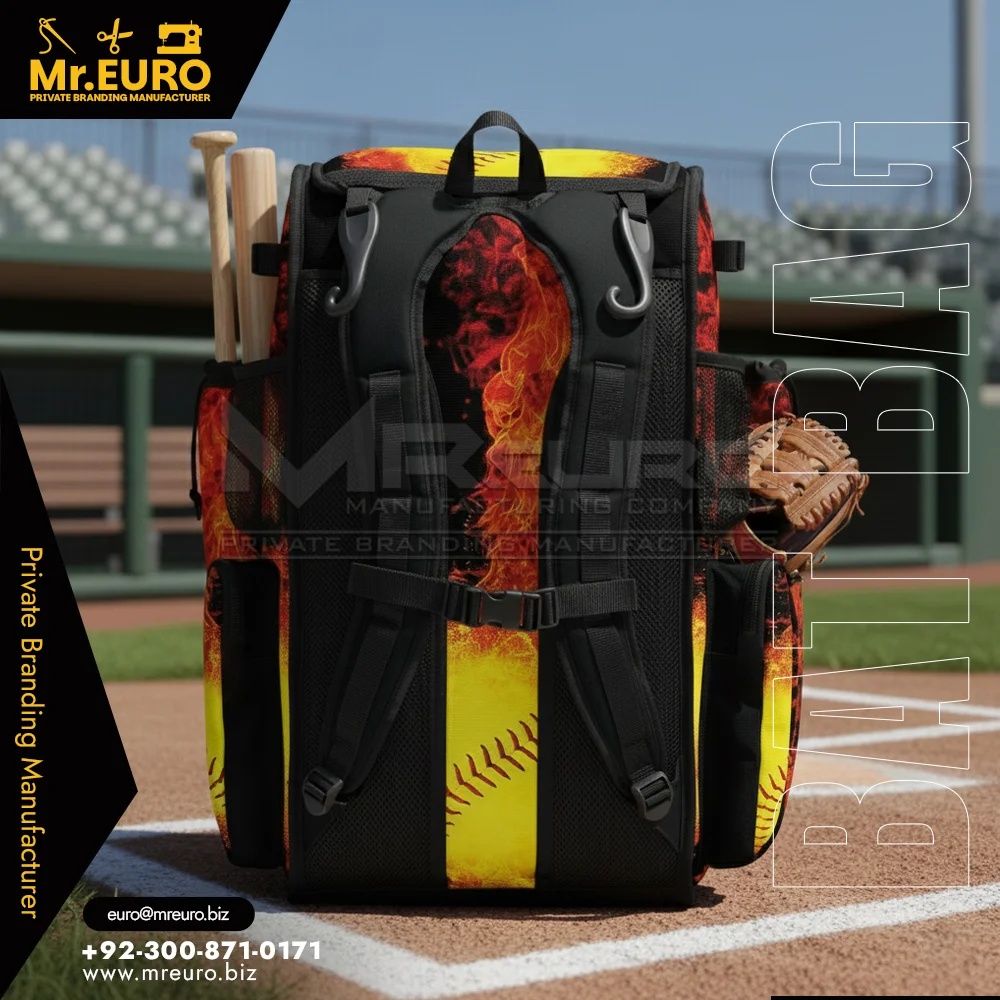 Custom Stylish Team Baseball Gear Backpack Bag - Baseball Bags
