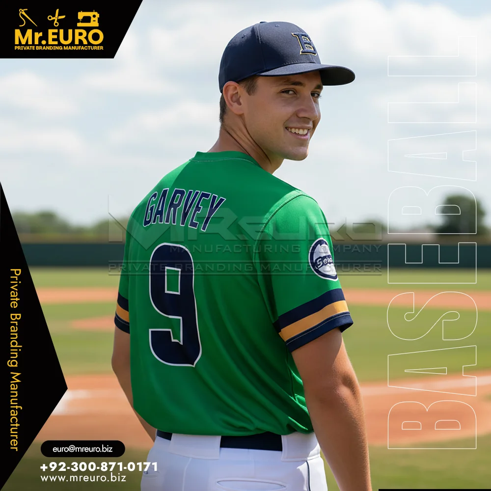 Custom Short Sleeve Baseball Crew Neck Jersey Custom - Custom Baseball-Softball Uniforms